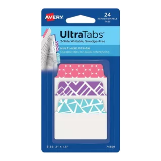 Ultra Tabs Diseños X24 Tabs Avery