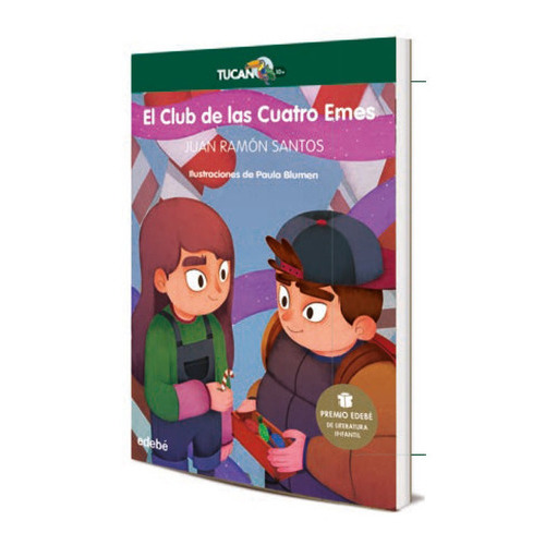 El Club de las Cuatro Emes (Premio EDEBÃÂ de Literatura Infantil 2021), de Santos Delgado, Juan Ramón. Editorial edebé, tapa blanda en español