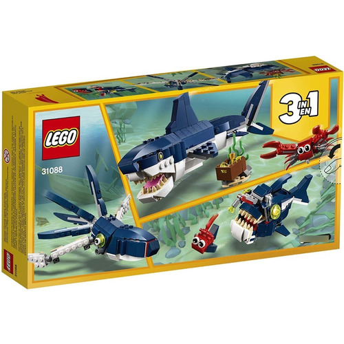 Lego Creator 3en1 Deep Sea Creatures 31088