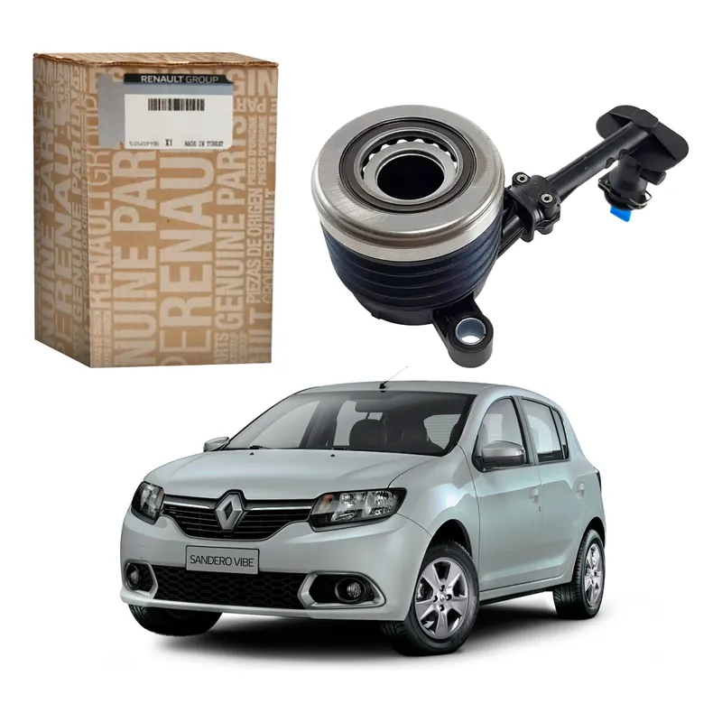 Atuador Embreagem Conector Preto Sandero 1.0 3cc 2017 A 2020