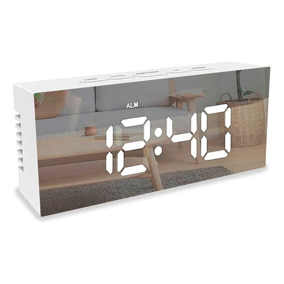 Reloj Digital Despertador Led Reloj De Mesa 