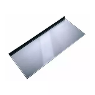 Mesada Johnson Acero Inoxidable De 120 X 61cm Ciega Lisa