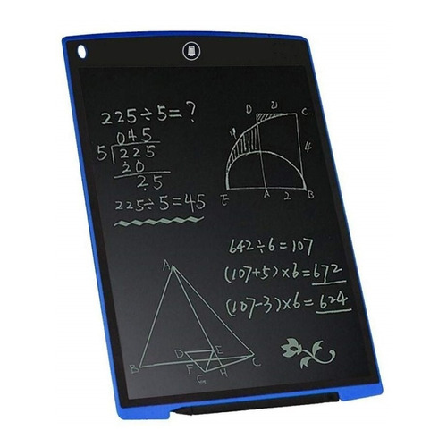 Pizarra Mágica Tablet Escritura Digital Dibujo Lcd 12 Pulgad Color Azul