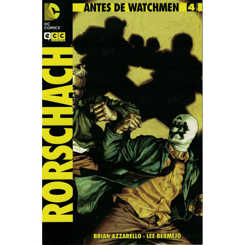 Rorschach 4. Antes De Watchmen, De Azzarello, Brian. Editorial Matias Martino Editor, Tapa Tapa Blanda En Español