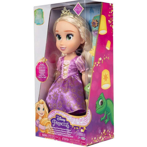 Disney Princess - Mi Amiga Musical Rapunzel Y Pascal - 35 Cm