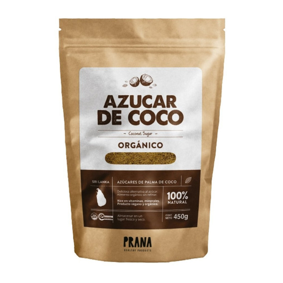 Azucar De Coco Organico 450 Gr