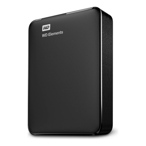 Disco duro externo Western Digital WD Elements Portable WDBU6Y0020BBK 2TB negro