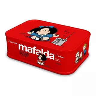 Libro: Coleccion Mafalda: 11 Tomos En Una Lata Edicion Roja