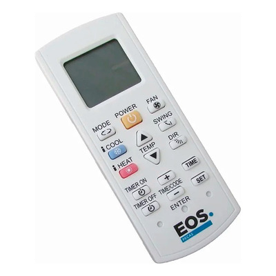 Eos 1000 Controle Remoto Para Ar Condicionado Universal Cor Branco