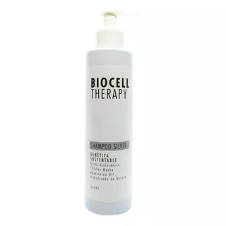 Biocell Therapy Shampoo Silver Cabello Grises Y Rubios 250ml