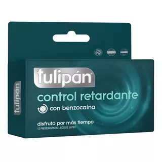 Preservativos Tulipán Control Retardante Caja X 12 Unidades