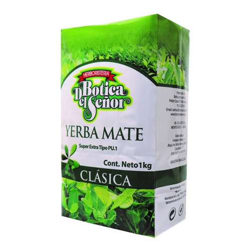 Yerba Mate Clásica 1 Kg Botica Del Señor