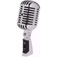 Microfono Vintage Retro Stagg Sdmp40 Cr Vintage 50s T/shure