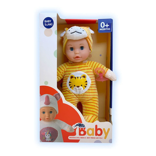 Muñeca Bebote Sweety Baby Tigre Con Luz Y Melodias Full