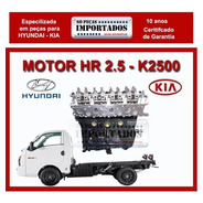 Motor Hyundai Hr 2.5 Novo Na Caixa  + Kit Peças Motor