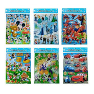 25 Planchas De Stickers - Diverti Toys