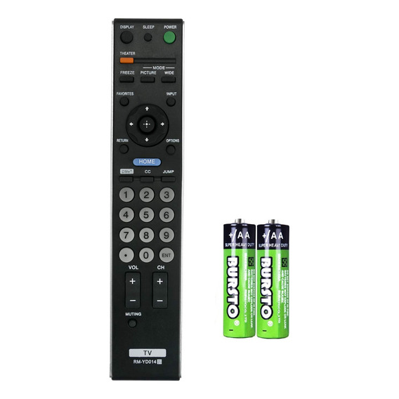 Control Para Sony Bravia Series Kdl Cualquier Pantalla+pila