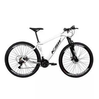 Bicicleta Aro 29 Ksw 27 Velociddes - Freio Hidraulico Tamanho Do Quadro 19   Cor Branco