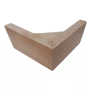 Pata De Madera En L 6cm Para Muebles X Unidad