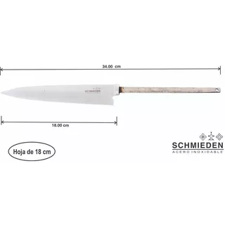 Hoja Schmieden Para Encabar Acero Inoxidable 18 Cm X Unidad 