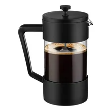 Cafetera Embolo Prensa Francesa 1 Litro Libercam Fpc-00 Acero Inoxidable Color Negro