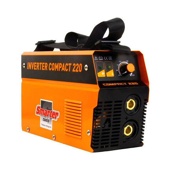 Soldadora Igbt Inverter Smarter Mma 200a, 8.5kva, Electrodo, Compact 220, Incluye Careta Y Pinzas - 142115