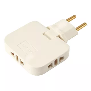 Adaptador Benjamin T Articulado Pino Plug 3 Saída 10a Tomada