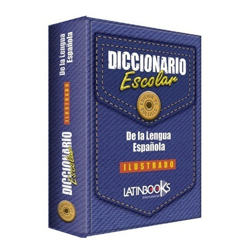 Diccionario Escolar Lengua Española Latin Books Ilustrado