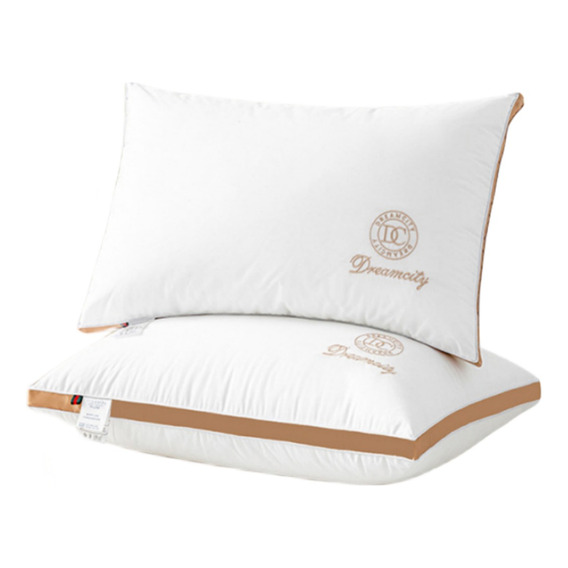 Almohadas Hoteleras De Microfibra Para Cama 1 Piezas 74*48cm