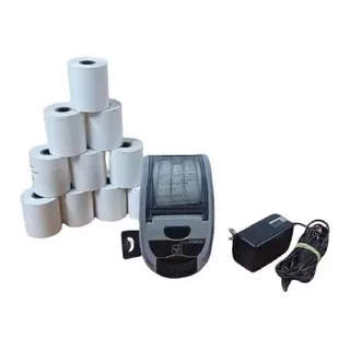 Impresora Zebra Imz220 Con 10 Rollos De Papel Termico