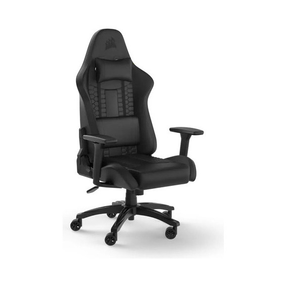 Silla De Escritorio Gamer Corsair Tc100 Relaxed Polipiel ! Color Negro