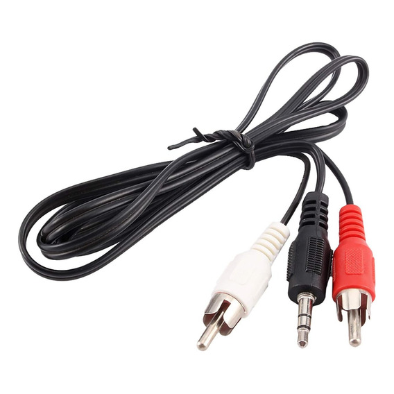 Cable De Audio Jack Spica 3.5mm A Rca 3 Metros Calidad