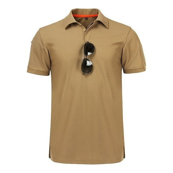 Playera Polo Casual Camisa Manga Corta Tactica Militar