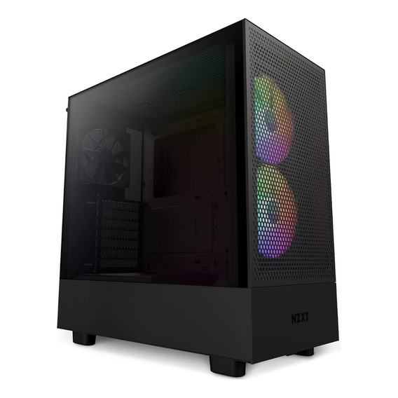 Gabinete Medio Compacto Nzxt H5 Flow Rgb Ventana Vidrio Temp