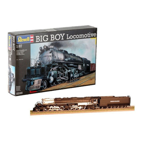 Tren Locomotora Big Boy 1/87 Model Kit Revell