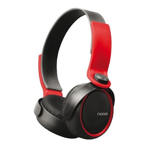 Auricular Vincha Con Cable Noganet Ng-904 Rojo 