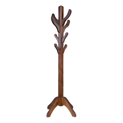 Perchero De Pie Ropa Madera Maciza Árbol Campoamor Deco