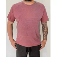 Camiseta Slim Dryfit Mescla Vermelha Allwinners