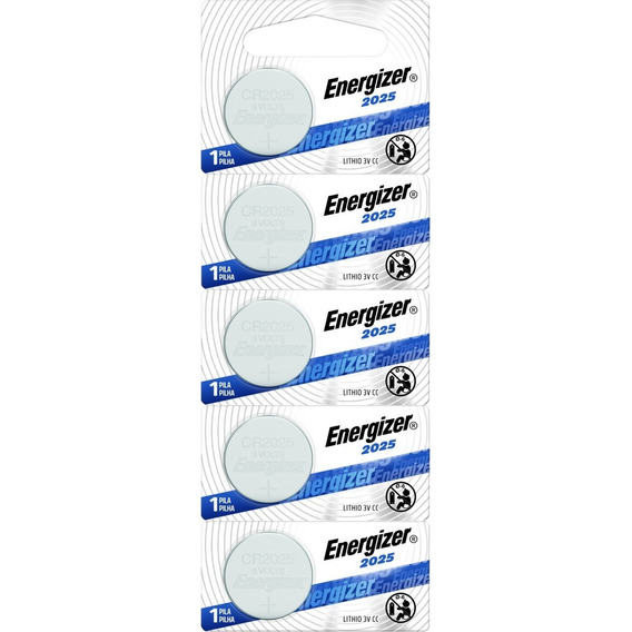 Cr2025 Energizer 2025 Lithium 5003lc Sb-t14 280-205