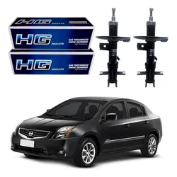  Par Amortecedor Dianteiro Nakata Sentra 2.0 2007 A 2013