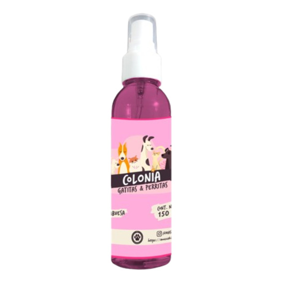 Colonia P/ Perritas Sin Alcohol 100% Uso Seguro 150ml