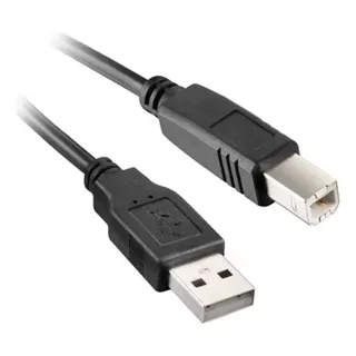 Cabo Impressora Usb A-b Cor Preto