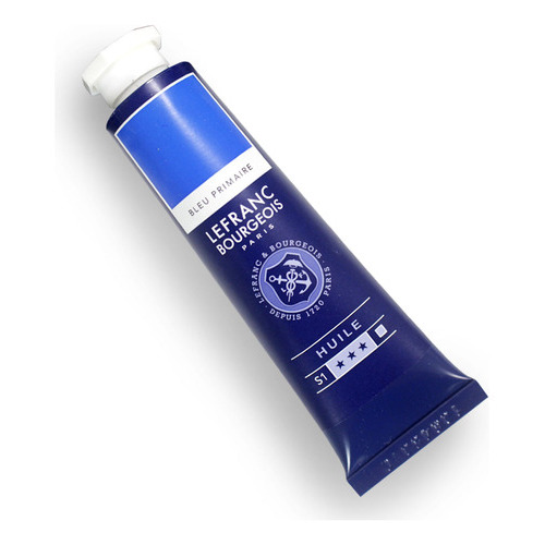 Pintura al óleo fina Lefranc & Bourgeois, 40 ml, color azul primario 063