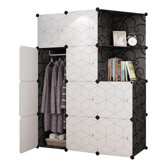 Multi Organizador Closet Armario 12 Cubos Lavadero Plastico