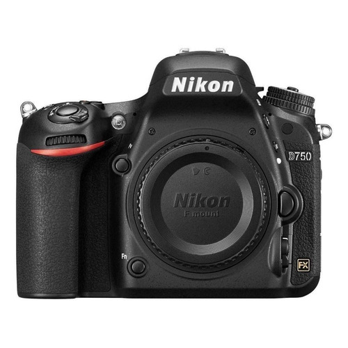  Nikon D750 DSLR color  negro