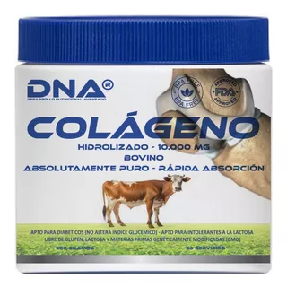 Colágeno Bovino D N A® - Absolutamente Puro - Pote - 300gr
