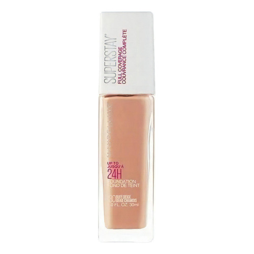 Base Maquillaje Maybelline Superstay 24hs Full Coverage Tono Buff beige