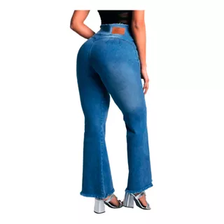 Jeans Mujer Oxford Elastizado Calce Perfecto Divas Club