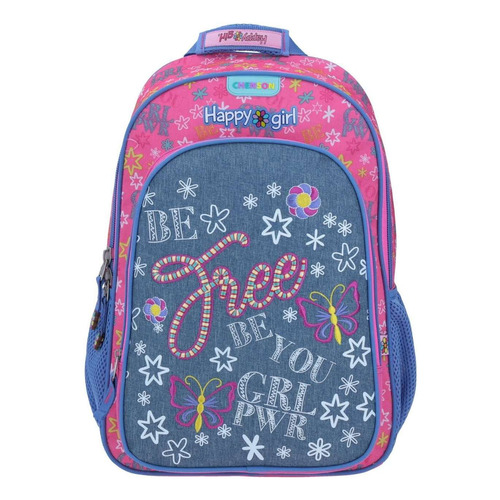 Mochila Chenson Infantil Happy Girl Hg64434-p