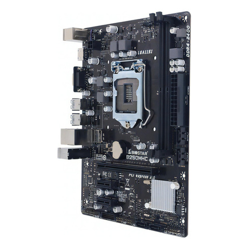 Mainboard Biostar B250mhc S1151 6ta 7ma G. Ddr4 Vga Hdmi Ps2